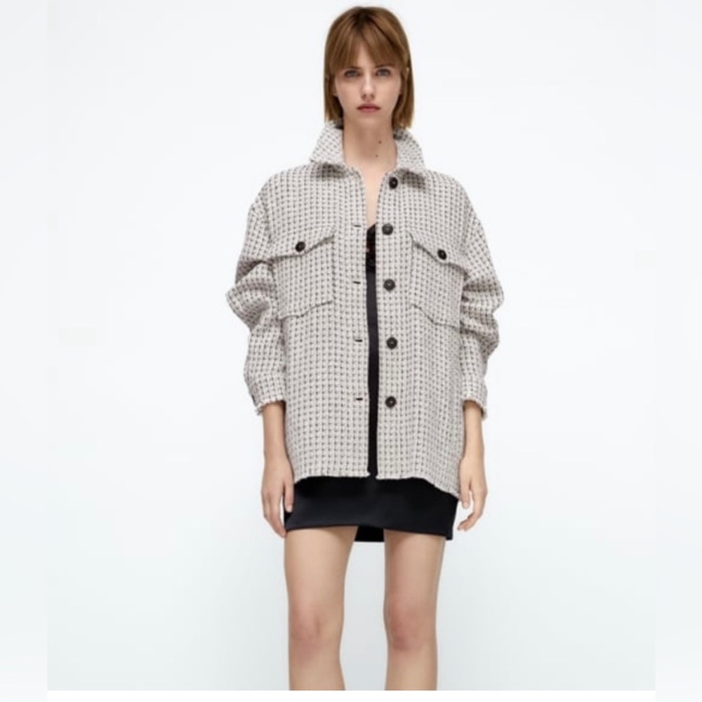 Zara tweed jacket